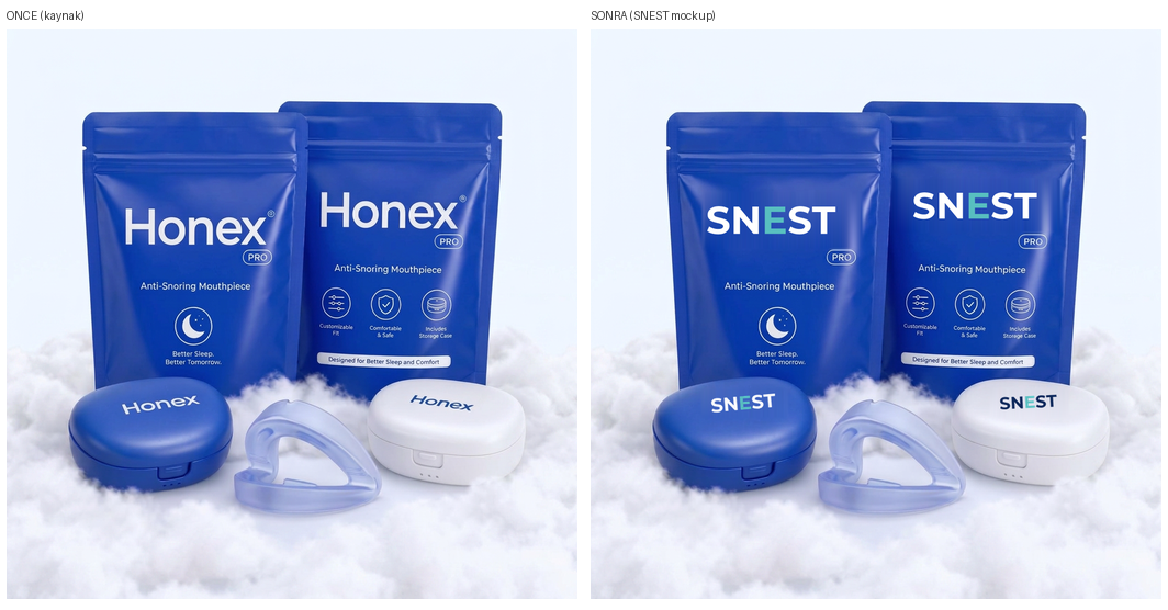 SNEST™ Esnek Horlama Önleyici Ağızlık